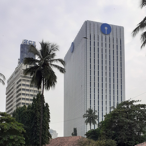 State Bank of India corporate centre building in Mumbai