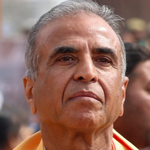 Sunil Bharti Mittal at the Ram Janmabhoomi ceremony in Ayodhya in January 2024